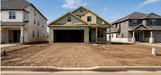 Residential construction site final cleanup